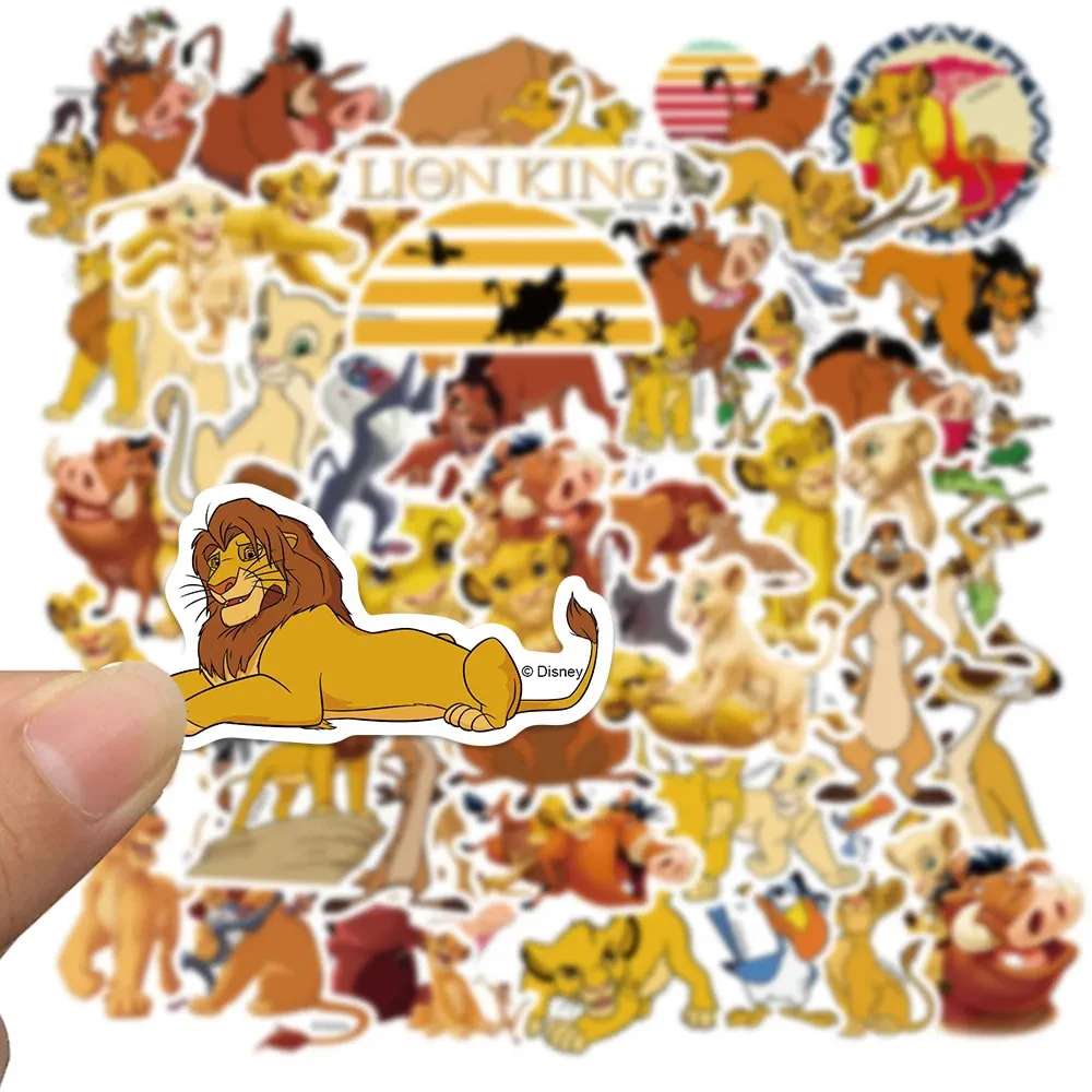 10/30/50pcs Disney Cartoon The Lion King Stickers Cute Anime Movie Graffiti Sticker Decals for Kids Toy Phone Notebook Suitcase