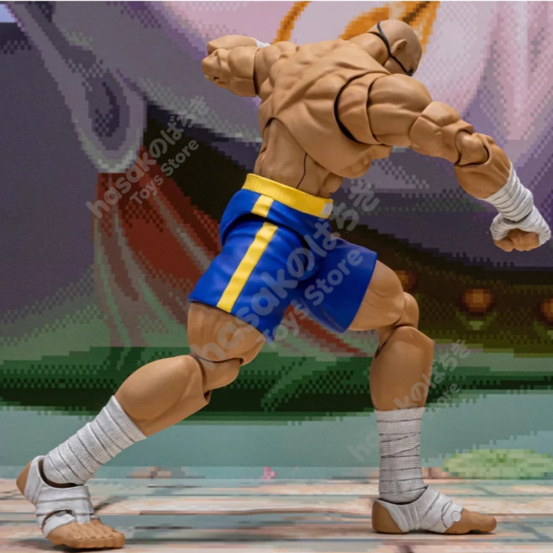 

In Stock ST Storm Toys ARENA Street Fighter 3 1:12 Figurki Shagat Figurki Akcji Ozdoby Modelarskie Gift Collection
