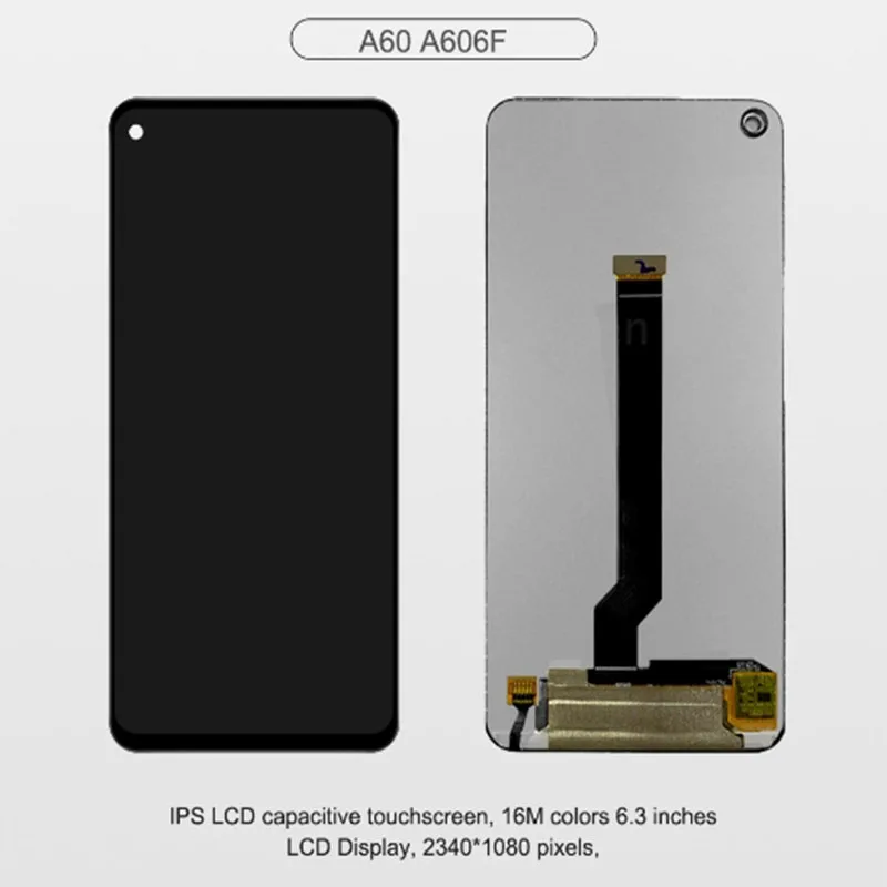 Suitable for Samsung A60 screen assembly A6060 LCD A606F display touch inner and outer screen integration