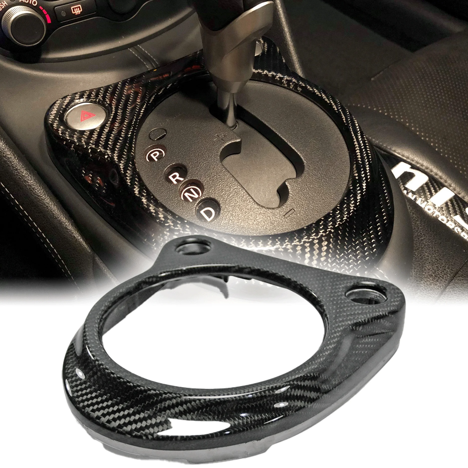 

For 09 Onwards 370Z Z34 Carbon Fiber Gear Surround