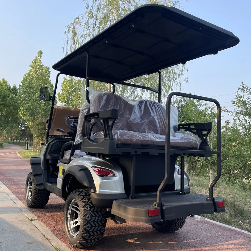 Electric Car For Upholstered Seat Golf Cart Electric 60V 120AH lithium Electric Mobility Scooter Street legal Golf Carts