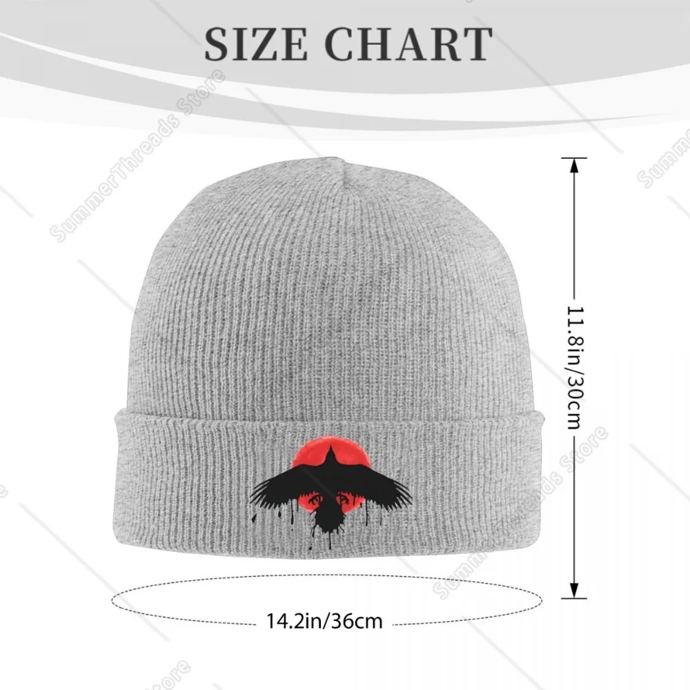 Chloe Price BlackRed Raven - Life Is Strange Before The Storm Knitted Hat Beanie Autumn Winter Hat Warm Color Cap Men Women Gift