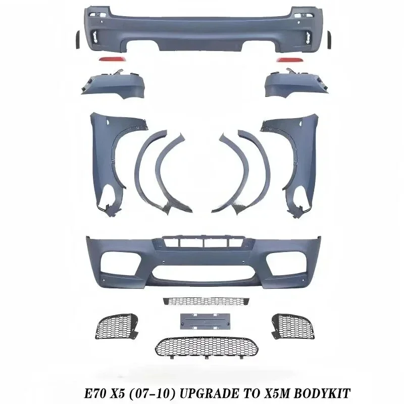 High Quality La Style Wide Body Kit For X E X F, Good Fitment