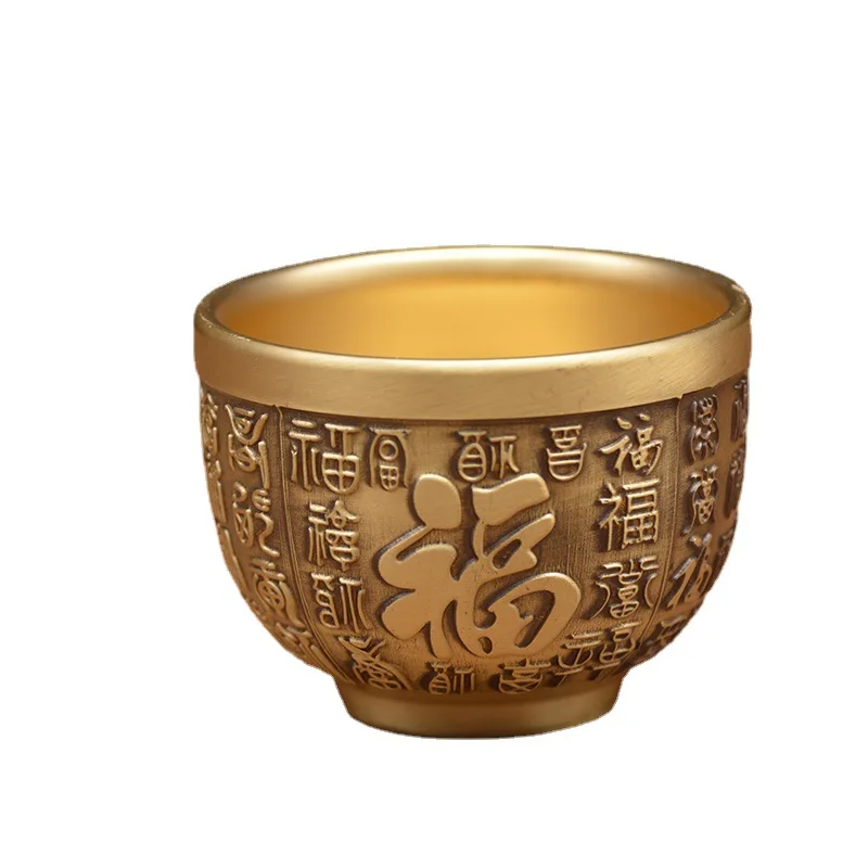 

Brass Cup Baifu Cup Brass Small Drop-in Drink Cup Holder, Poker Table Cup Holders for Casino Table