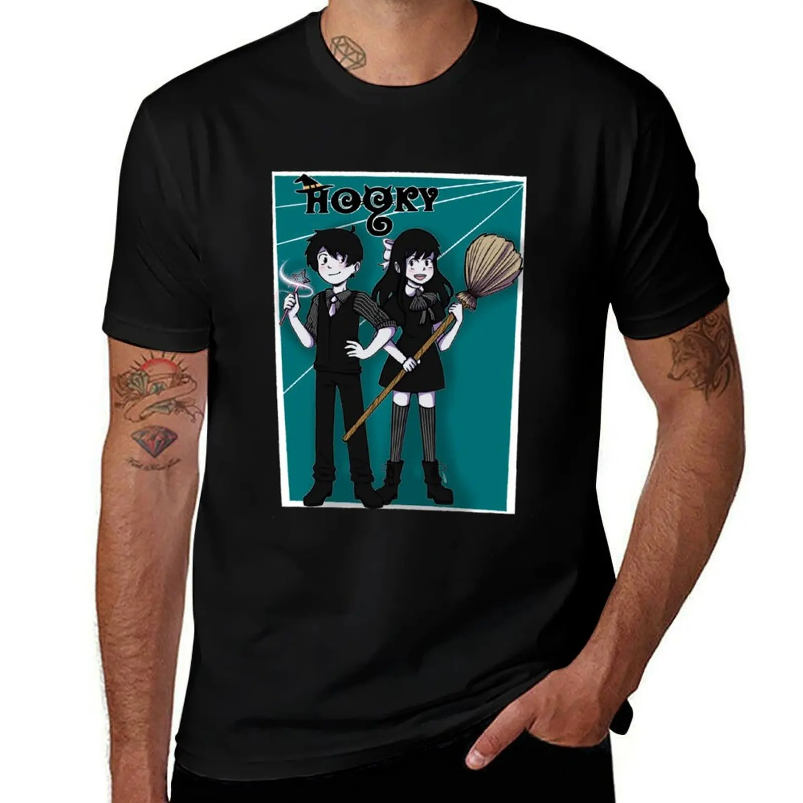 Hooky Dorian and Dani T-Shirt Holiday Lightweight T-Shirt