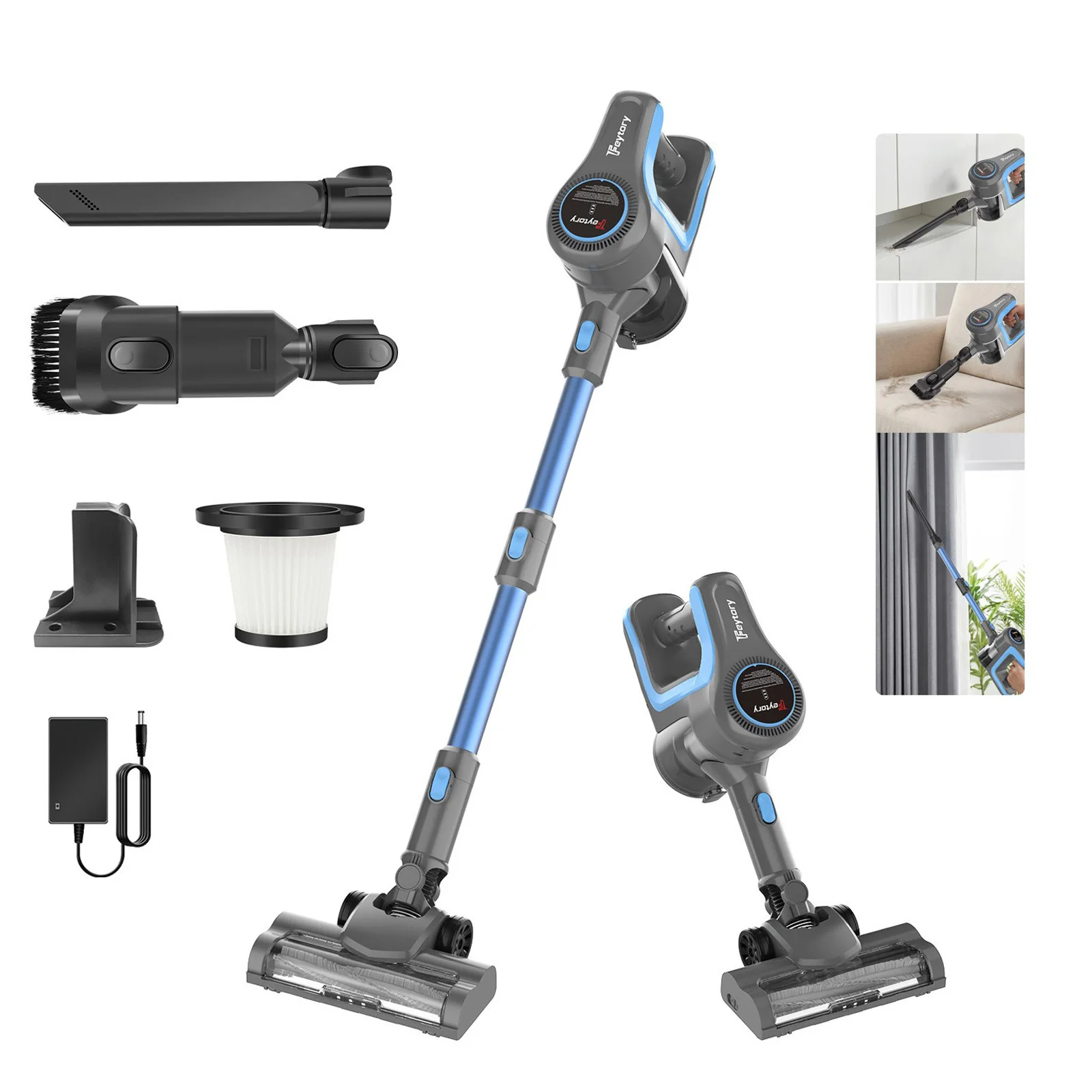 CordlessUprightVacuumCleaner,20KpaUltraLightweightStickBaglessVacuumforCarpet,HardFloor,Car,PetHair-AliExpress