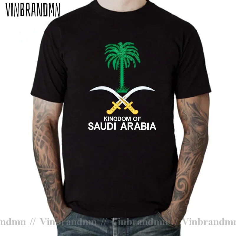 Emblem of Saudi Arabia SA SAU men t shirt fashion 2022 jersey nation team Saudi Arabian Arm of Coats t-shirt fitness Clothes Tee