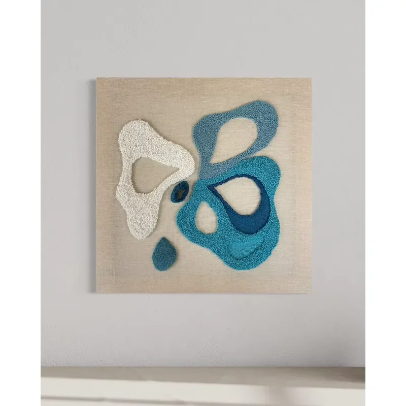 Handmade Tufted Wall Art Luxury Home Decor Creative Hanging Decoration Novelty Gift for Living Room Modern Textile Tapestry