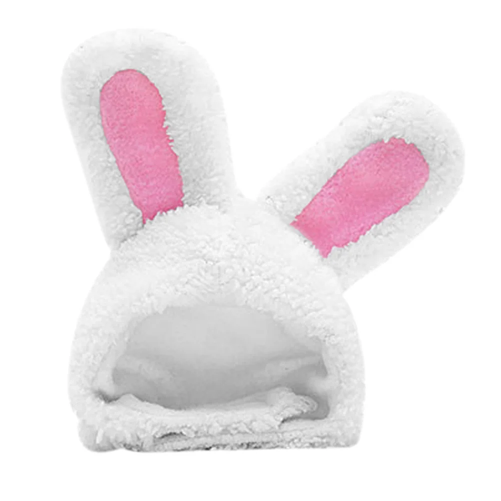 

Adjustable Cute Bunny Ear Hat Soft Pet Rabbit Headgear for Cats Dogs Easter Party Halloween Costume Photo Shoot Accessory