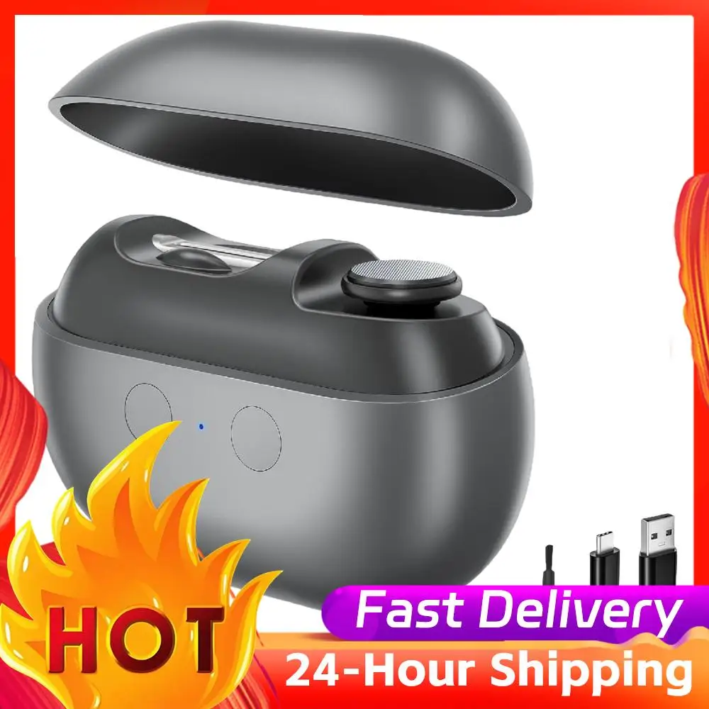 ماكينة تشذيب الأظافر الكهربائية الأوتوماتيكية القابلة لإعادة الشحن من النوع C، ماكينة قص الأظافر الكهربائية المضادة للقرصة للأطفال والكبار