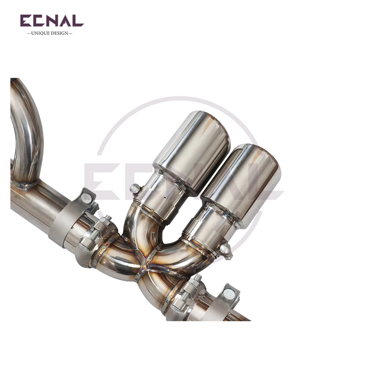 

Ecnal Exhaust Axle-back Pipe for Porsche 911 991.2 3.0T to GT3 2016-2018 High Performance SS304 Car Sport Exhaust System