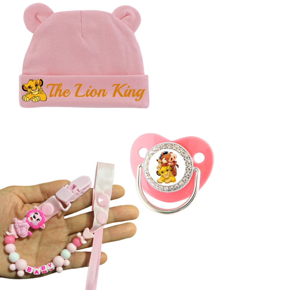 Baby Soothing Nipple Cartoon Pattern Baby Hat Newborn Soothing Nipple Clip Exquisite Gift for Newborn Feeding Baby Photography view 2