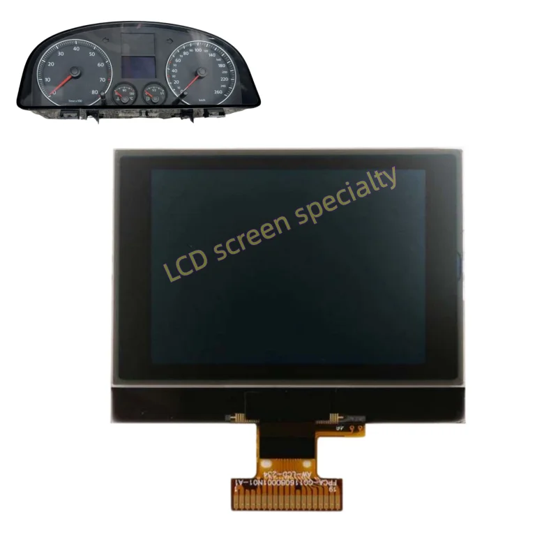 1TD920862 1K0920861M 92290206 Dashboard LCD Screen for Volkswagen Golf V Touran Passat Jetta Mk5 SEAT Skoda Auto Parts