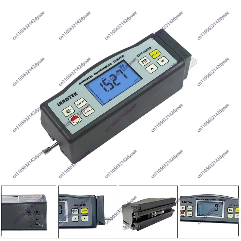 Landtek Surface Roughness Meter SRT-6200 SRT-6210 Digital Surface Roughness Tester Machined Parts SRT-6200S SRT-6210S