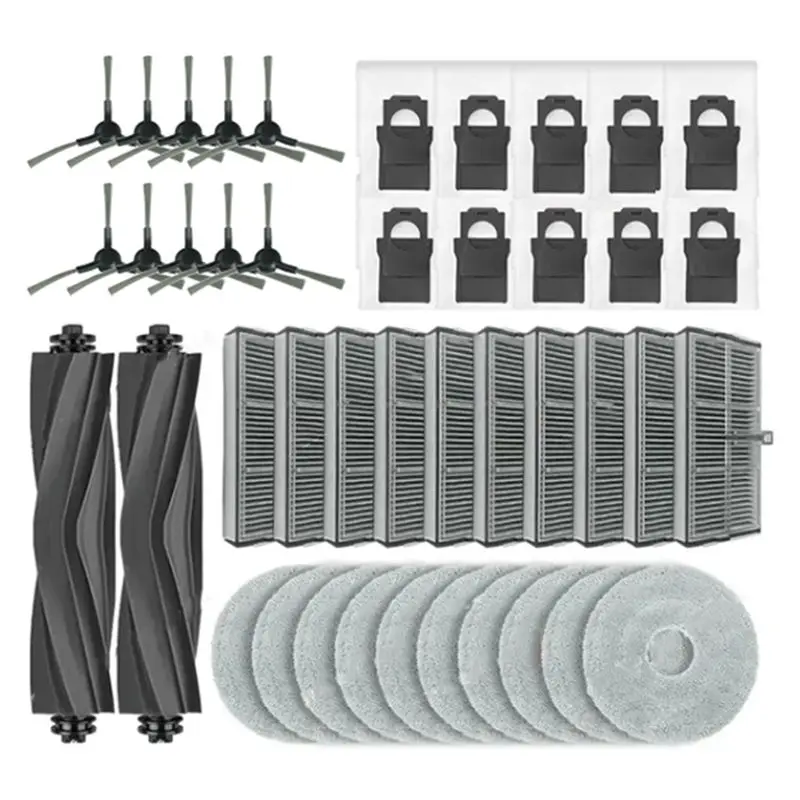 B84B-42PCS Accessories Kit For Dreame L10s Pro Ultra Heat/X30 Ultra /X30 Pro/ S10 Pro Ultra Robot Vacuum Cleaner Parts