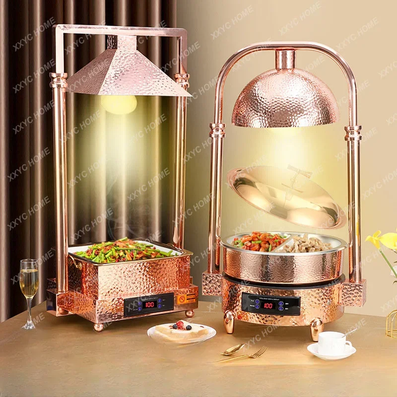 Food Maintaining Furnace Commercial Food Hot Pot Buffet Stove Stainless Steel Buffet Stove