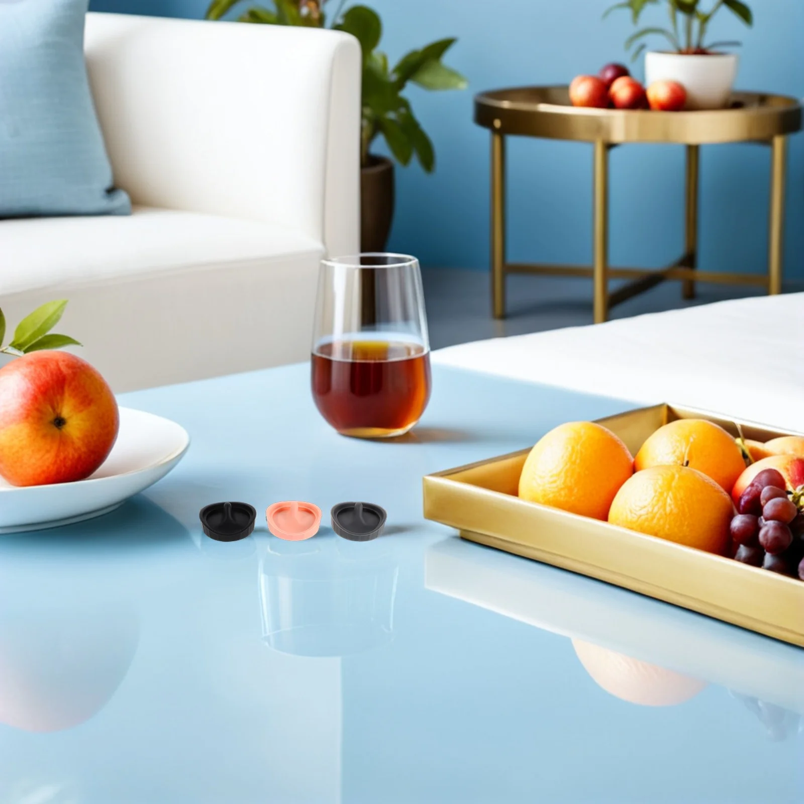 

6pcs Silicone Bottle Cap Stopper Compatible With Owala 30/40Oz Leakproof Replacement Lid Seal Gasket For Tumbler Water Bottle