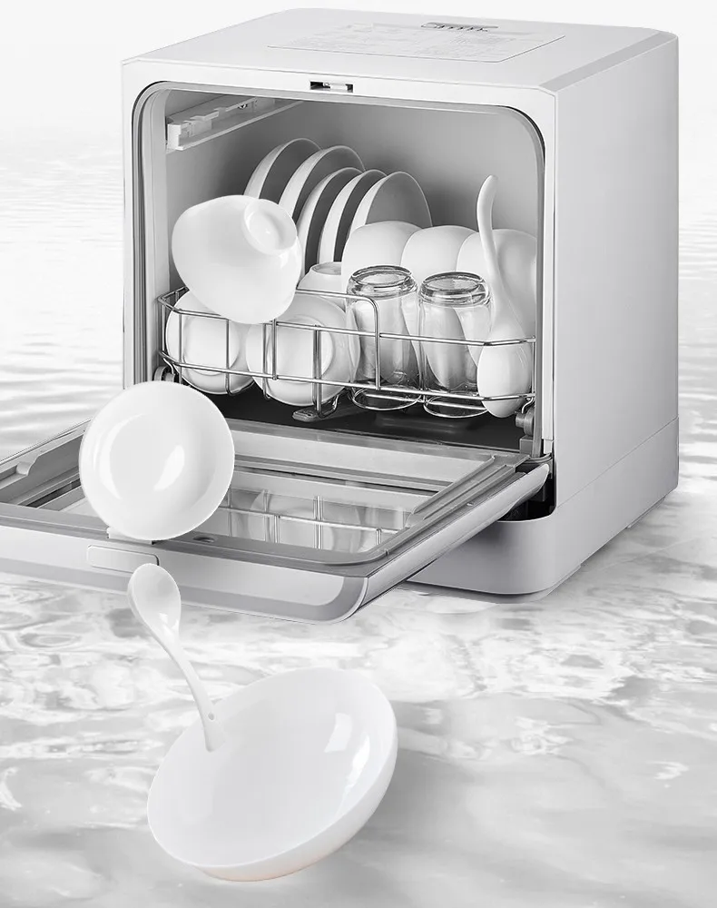 Portable Home Kitchen Dishwashing Smart Countertop Dishwasher