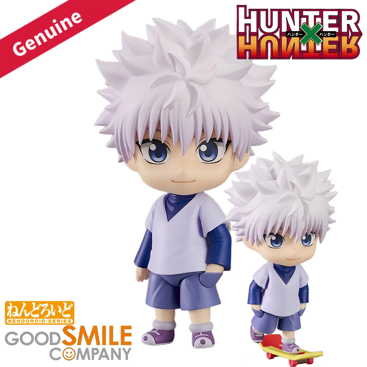

Original Genuine GOOD SMILE COMPANY Action/Dolls Nendoroid Hunter Killua Zoldyck Hunter Exam Ver. Action Figure Model Decoration