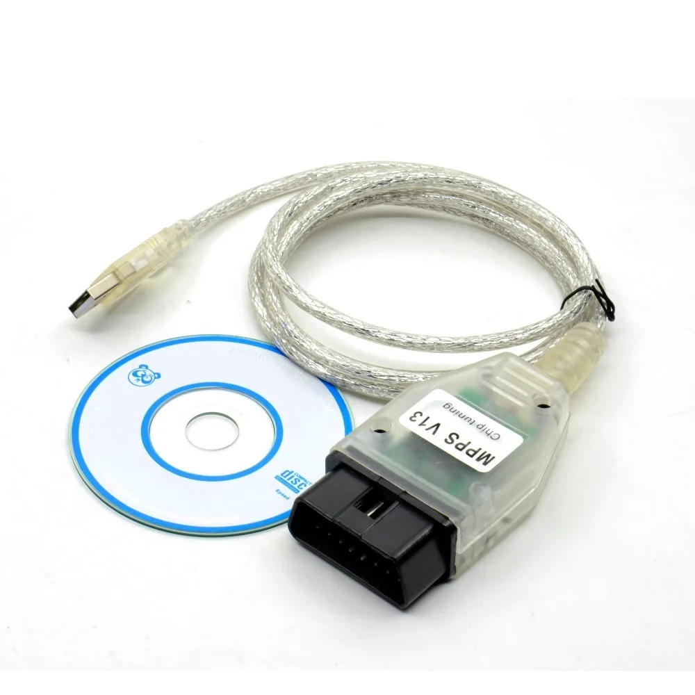 New Arrival Smps Mpps V13.02 V13 K Can Flasher Chip Tuning Ecu Programmer Remap Obd2 Mpps V13.02 Professional Diagnostic Cable