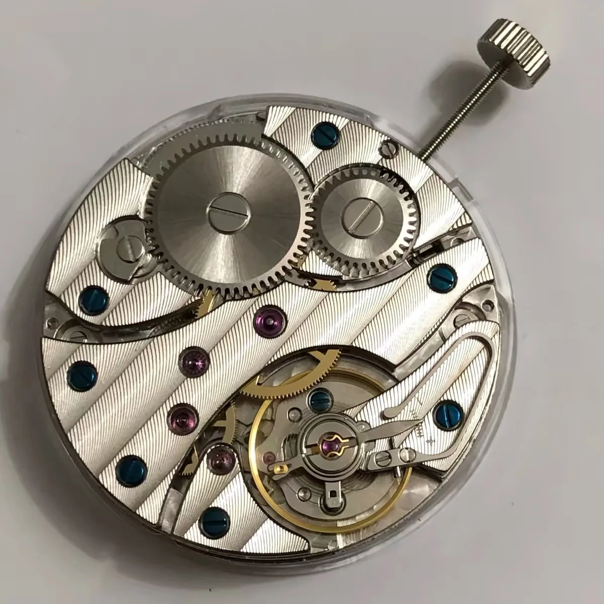 ST3600 6497 Hand‑Winding Mechanical Watch Movement, 17 Jewels Small Second At 9 O'clock, Chinese Made Watch Repair Replacement P