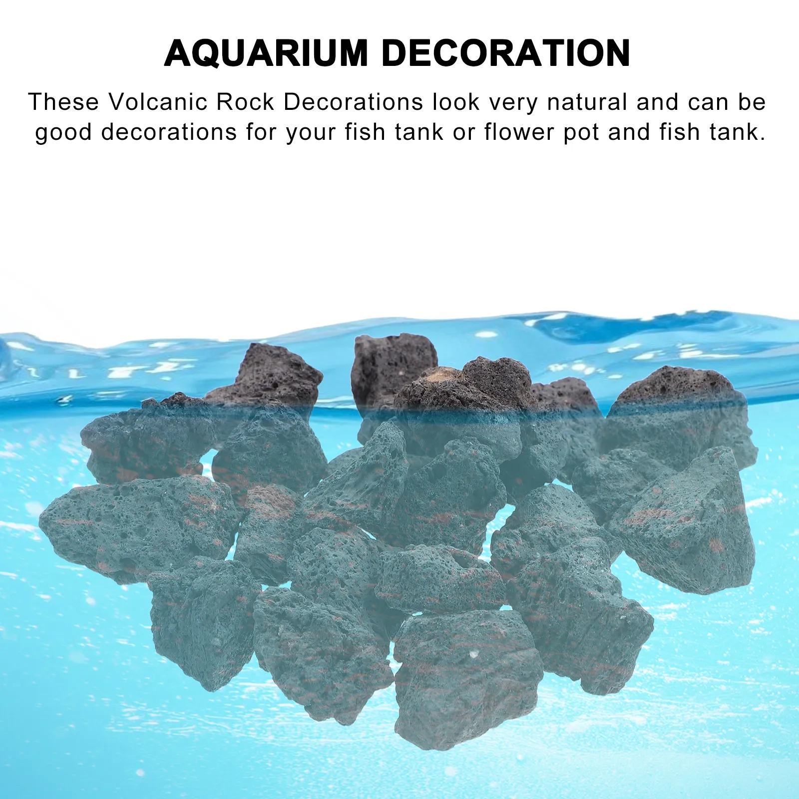 عبوة واحدة من أحجار الحديقة، أ - مراجعة Aquarium Decoration Rock وسعره