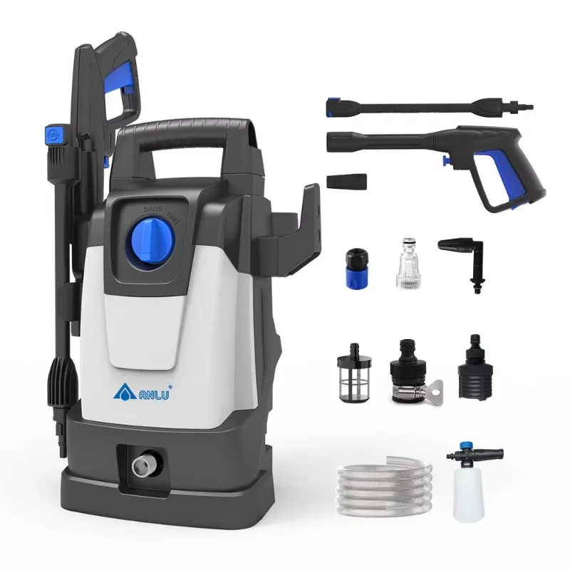 

New Electric High-Pressure Washer for Home Use & Farm Electric Car Wash Cleaning Machine Pump Motor Cold Water Cleaning Process
