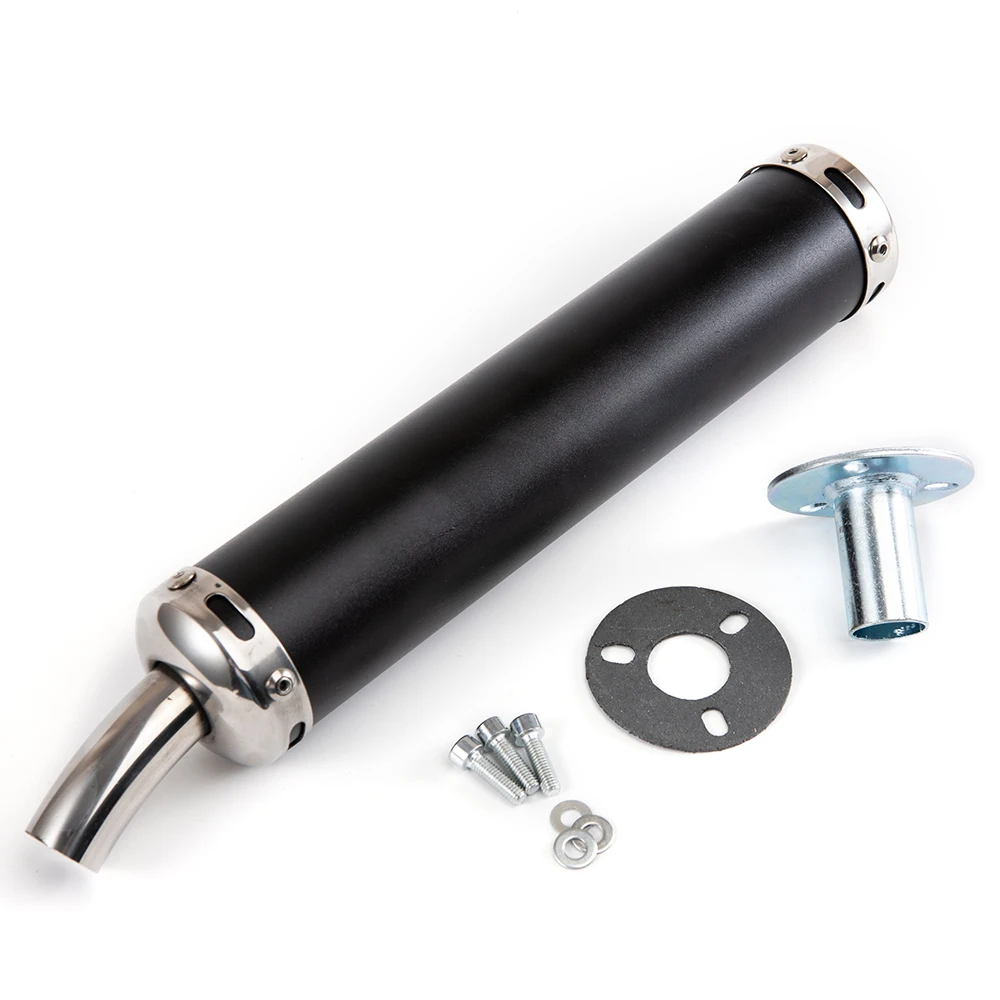 Universal Metal 22MM Motorcycle Racing Exhaust Muffler Silence Silencer 2 Stroke Motorcycle Exhaust Pipe Muffler