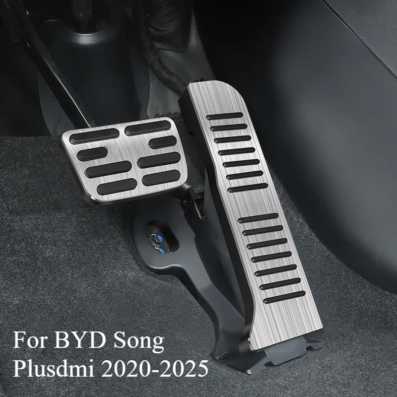 For BYD Song Plusdmi 2020-2025 Accelerator Pedal Anti-skid Brake Pedal Modified Artifact Auto Supplies Body Kits Accessories