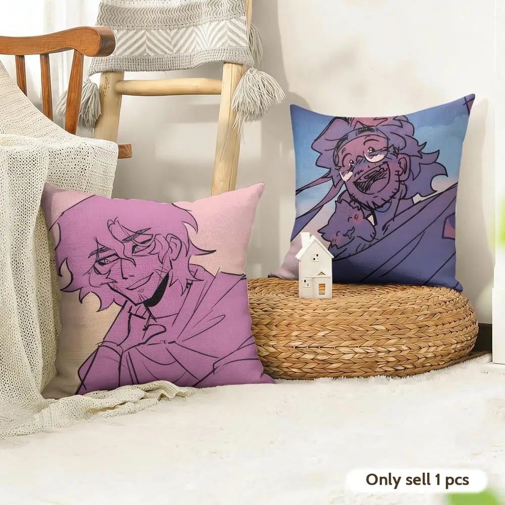 Music E-epic The Musical Cushion Cover Organic Linen Square Pillow Case Durable Non-Allergenic And Kind To Skin