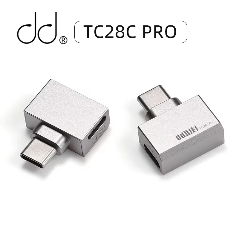 DD ddHiFi TC28CPro USB-C to USB-C OTG and Power Adapter for Android Phone, iPad, PC, iPhone 15 Series, Playing While Charging