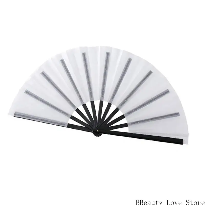 Sublimacyjne składane wentylatory ręczne DIY puste składane wentylatory ręczne dla kobiet mężczyzn