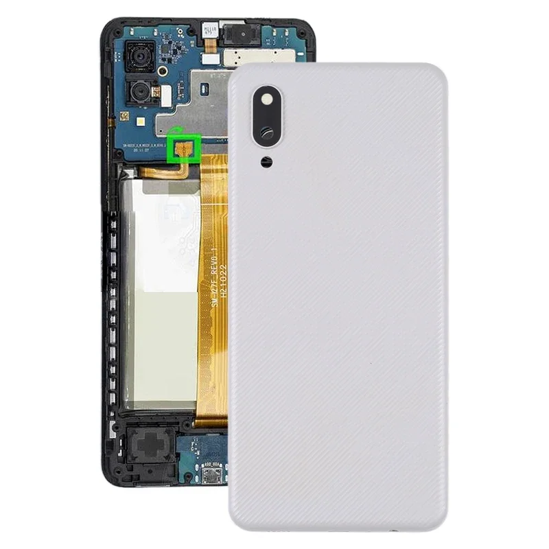 

Back cover for Samsung Galaxy A02 battery back cover with camera lens cover