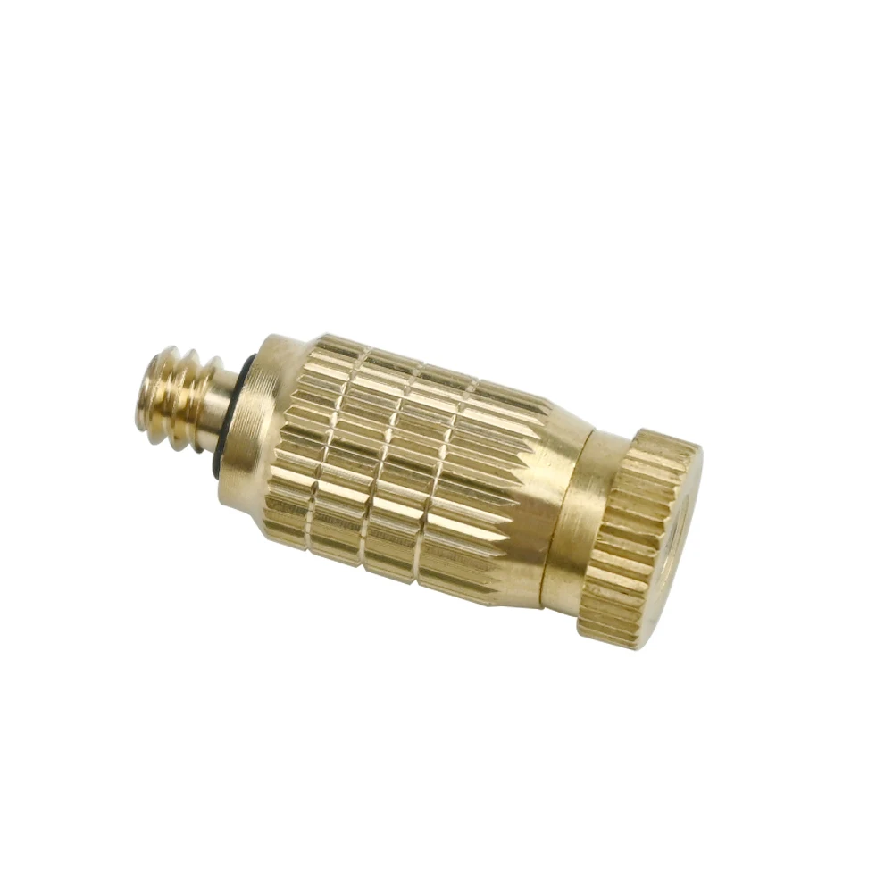 

20pcs 3/16" High-Pressure Nozzles with Brass Body And Stainless Steel Head for Farm Cooling Dust Removal Humidification