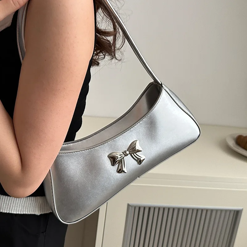 

Retro Shoulder Armpit Bag for Women Korean All-Match Crossbody Bag Ins Trendy Versatile Underarm Bag Design Handbag 2024 New