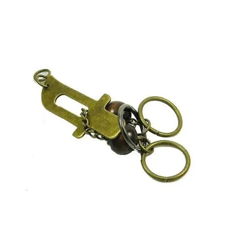 Boutique Bronze Color Magic String Metal Brain Teasers Puzzles Game for Adults