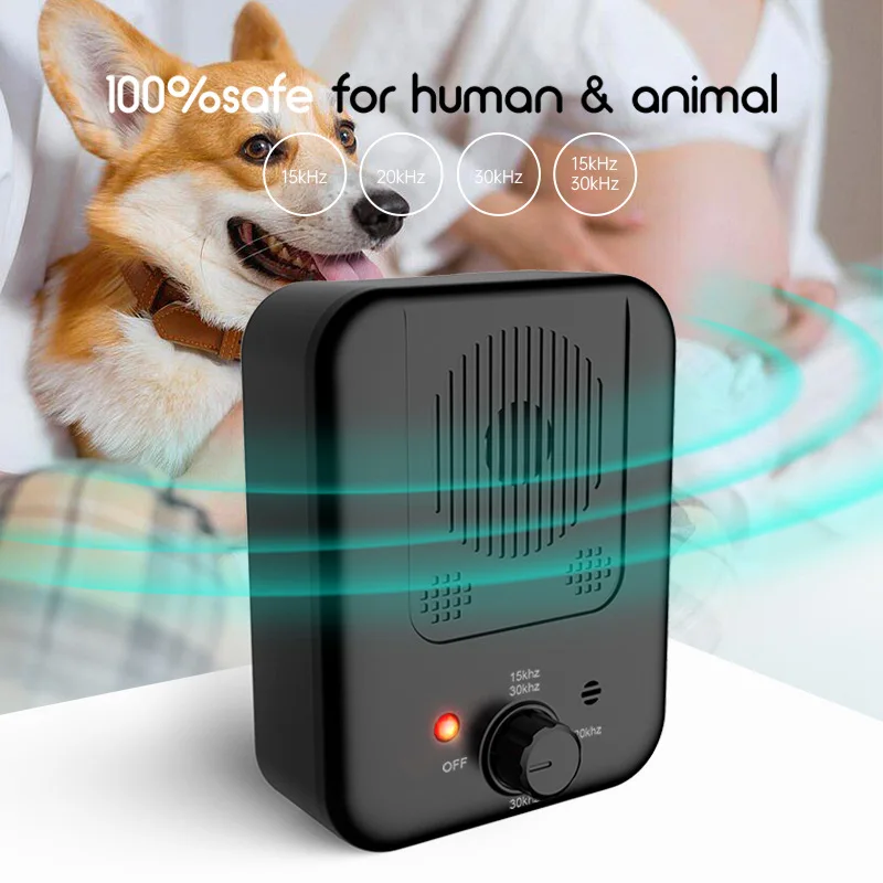 

XMSJ Pet Supplies Ultrasonic Bark Control Dog Training Device, Dog Repellent Device, Anti-barking Pet Toys