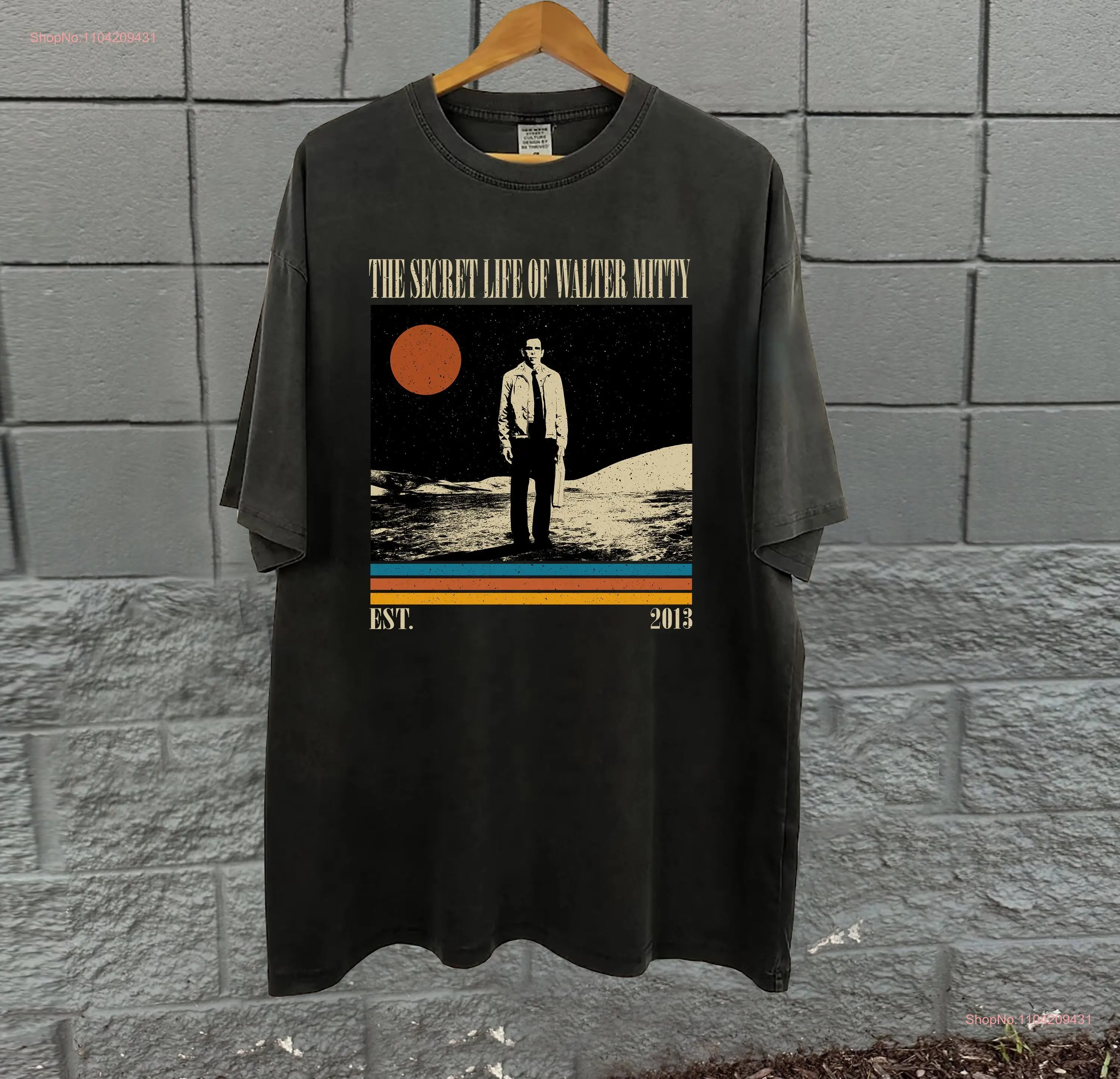 The Secret Life of Walter Mitty T Shirt Movie Film Classic Vintage Retro s for him long or short sleeves