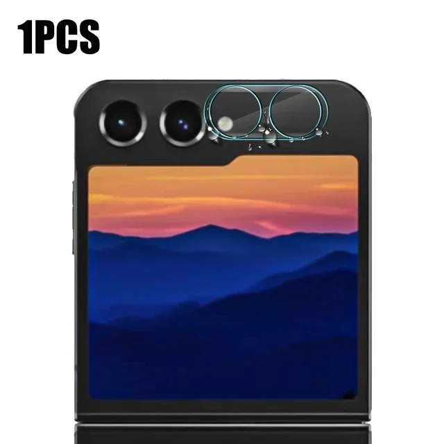 Temperd Glass for Samsung Galaxy Z Flip 6 5 Flip 5 Flip6 Back Screen Protector Camera Lens Scratch 9H Hardness Protective Film