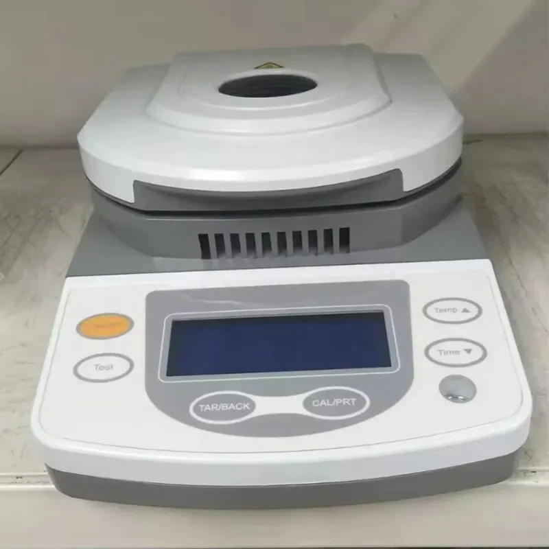 2025newWEIAI DSH-50A Tester di umidità del legno 50g Analizzatore di umidità da laboratorio Analizzatore di qualità del grano Misuratore di umidità del suolo