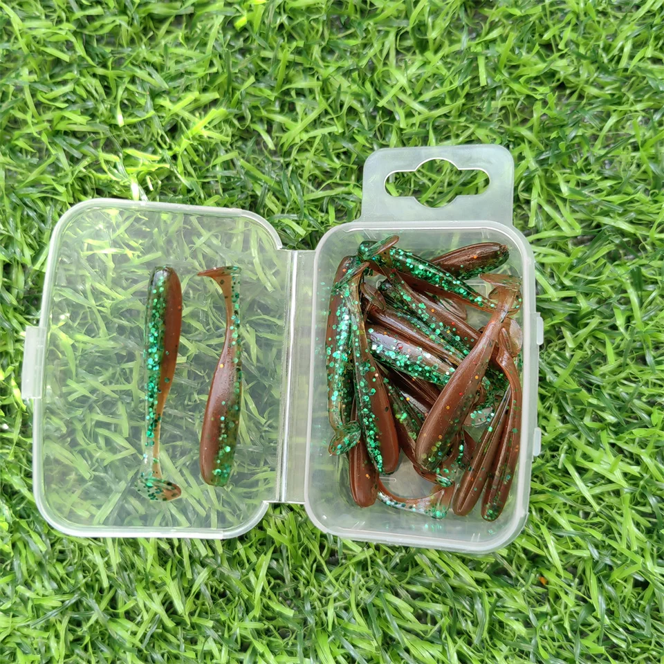 Mukun Mini Soft Angel köder, Kunst köder, Tackle Wurm, Wobbler, kleines Tackle, Karpfen, 3,5 cm/0,35g, 4cm/0,45g, 5cm/1g, 20 Stück – Detail 18