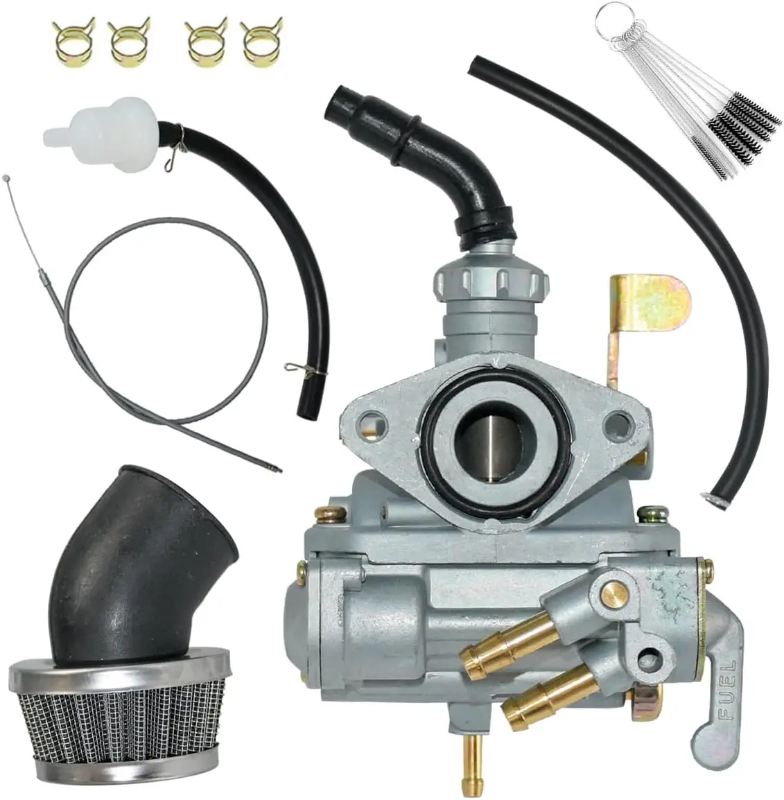 Carburetor With Throttle Cable Fit for Honda CT70 CT70 CT70H K0 K1 K2 K3 1969-1977 Trail K0 K1 K2 K3 Bike Motorcycle