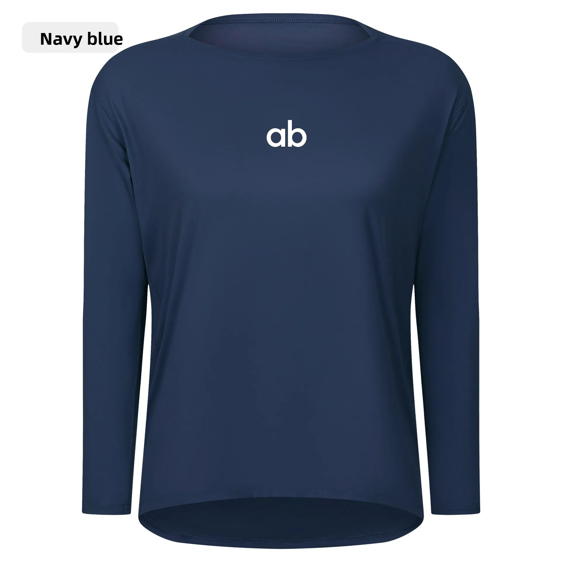 Camiseta de Yoga de Manga Larga Holgada para Mujer, Nueva, Sensación de Desnudez, Transpirable, Versátil, para Gimnasio, Correr y Entrenamiento