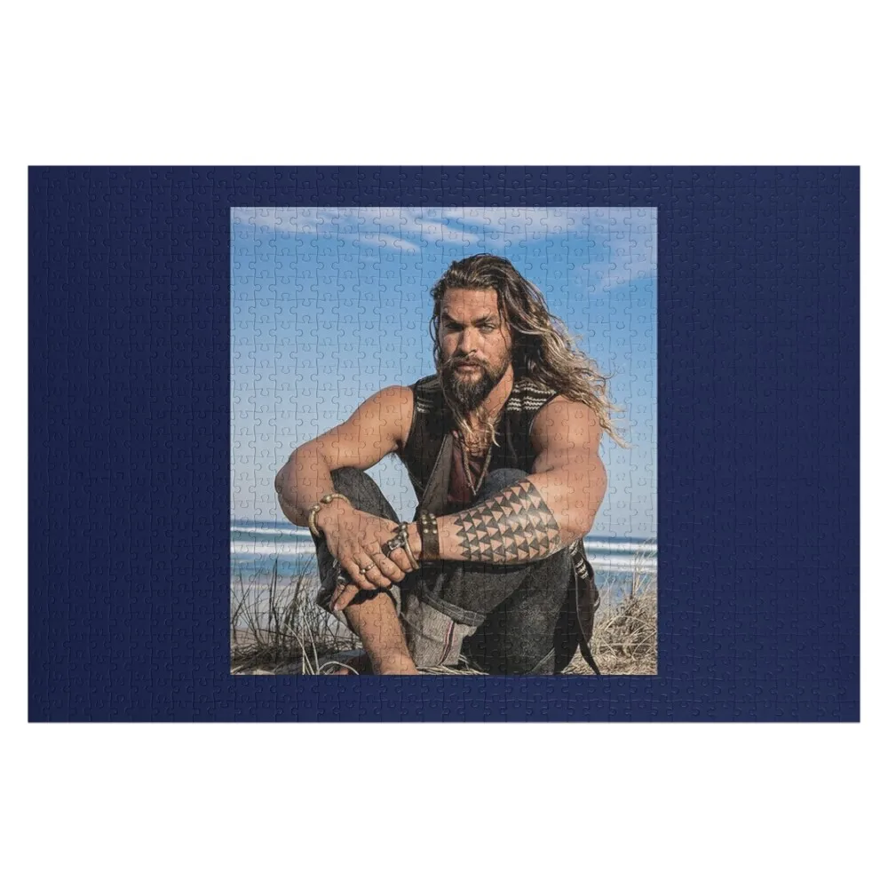 

jason momoa Sleeveless Top Jigsaw Puzzle Custom Photo Personalized Gift Personalized Toy Puzzle