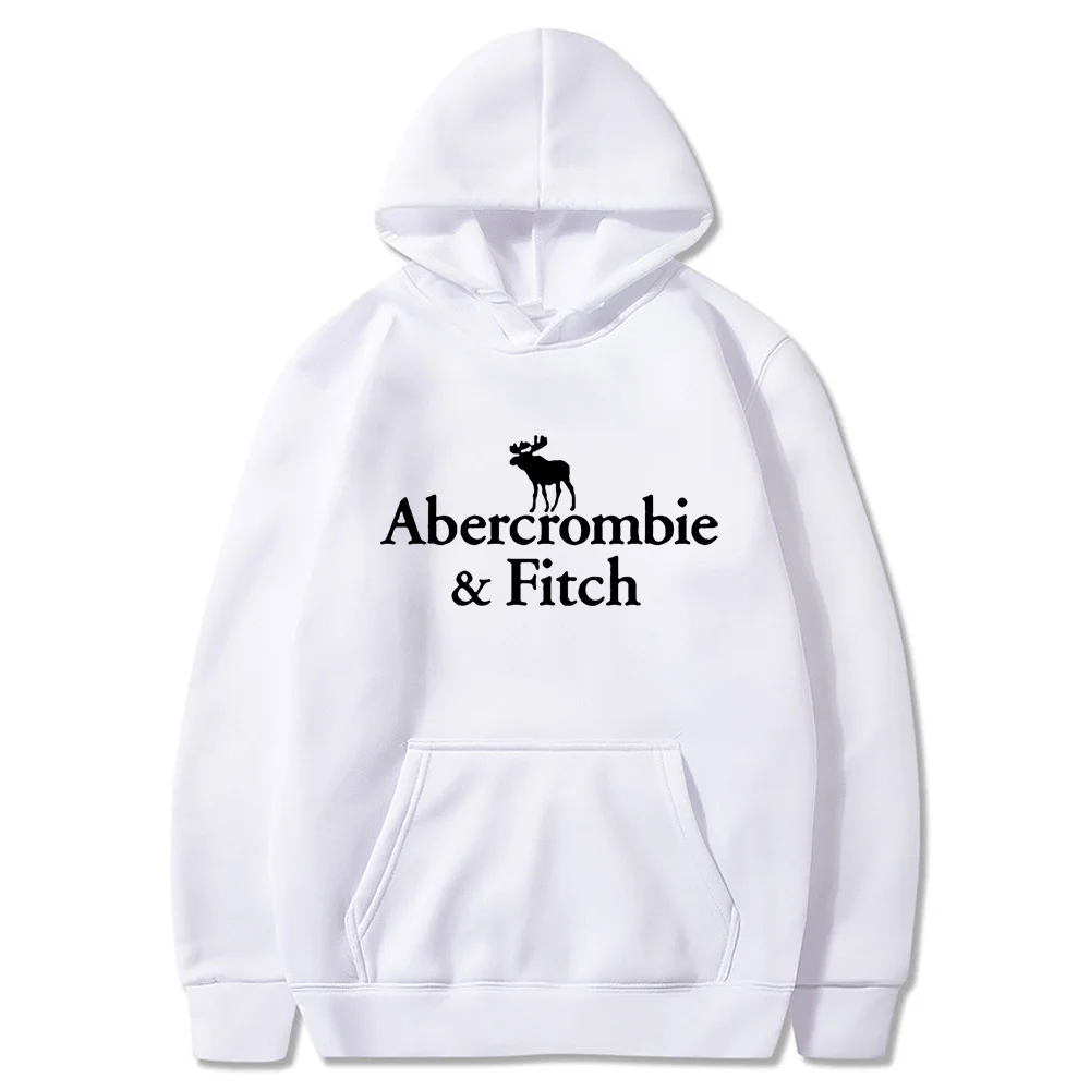 Abercrombie Fitch Top High Quality Streetwear Casual Pullovers Long Sleeve Hoodies Jogging Men Women Sweatshirts Fashion Daily