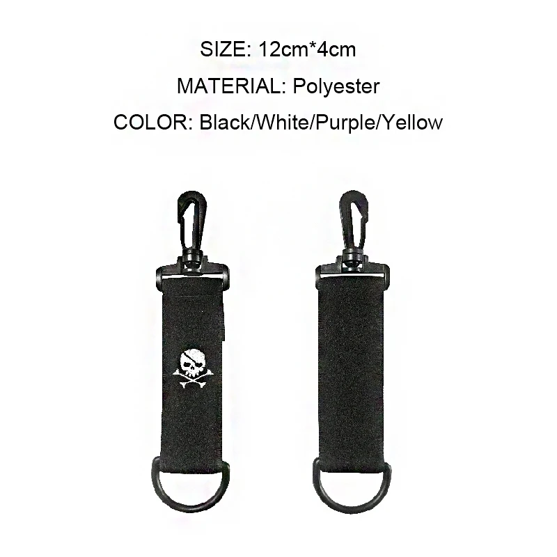 المحمولة جولف الإيدز معلقة قفاز حامل الهيكل العظمي رئيس مزدوج الوجهين الشريط مشبك جولف الكرة مسح القماش الرياضة في الهواء الطلق تخزين كليب