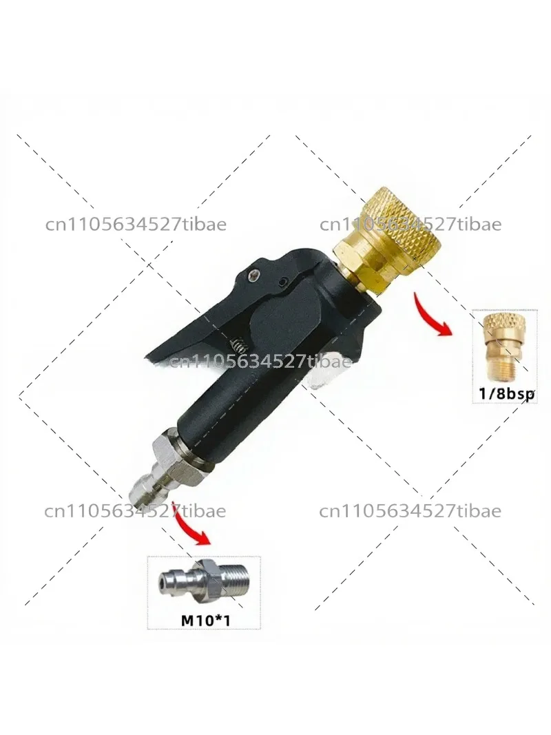 Quick Inflation Connector Chuck Filling Adapter with 8mm Hose