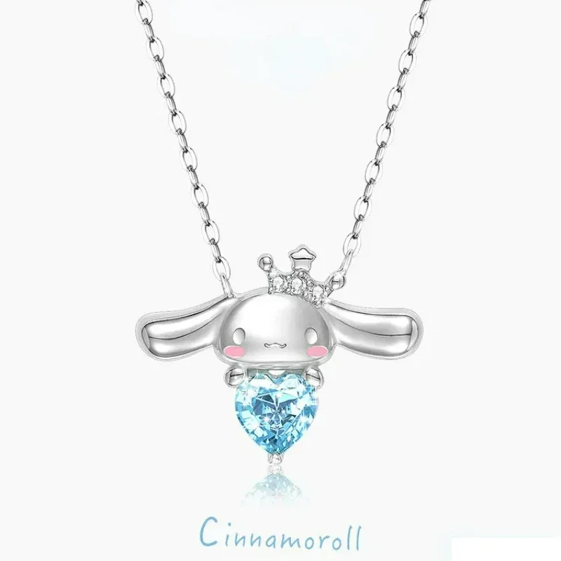 Collar de cadena de dibujos animados de Anime, joyería de moda para mujer, collar con colgante, decoración, regalos de cumpleaños para niñas