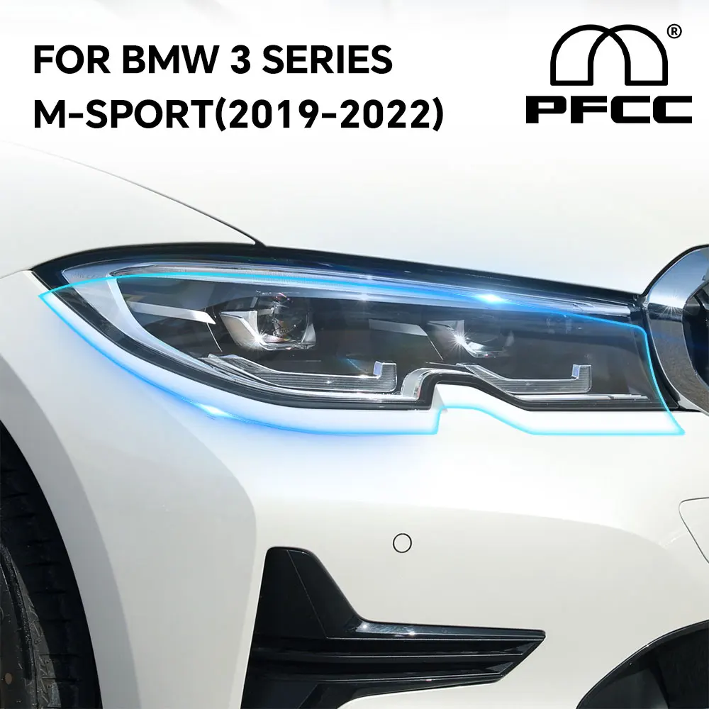 

Protection Film For BMW 3 Series G20 M Sport 2019-2022 Pre Cut PPF Accessories Headlight Film Rearview Mirror Clear Body Sticker