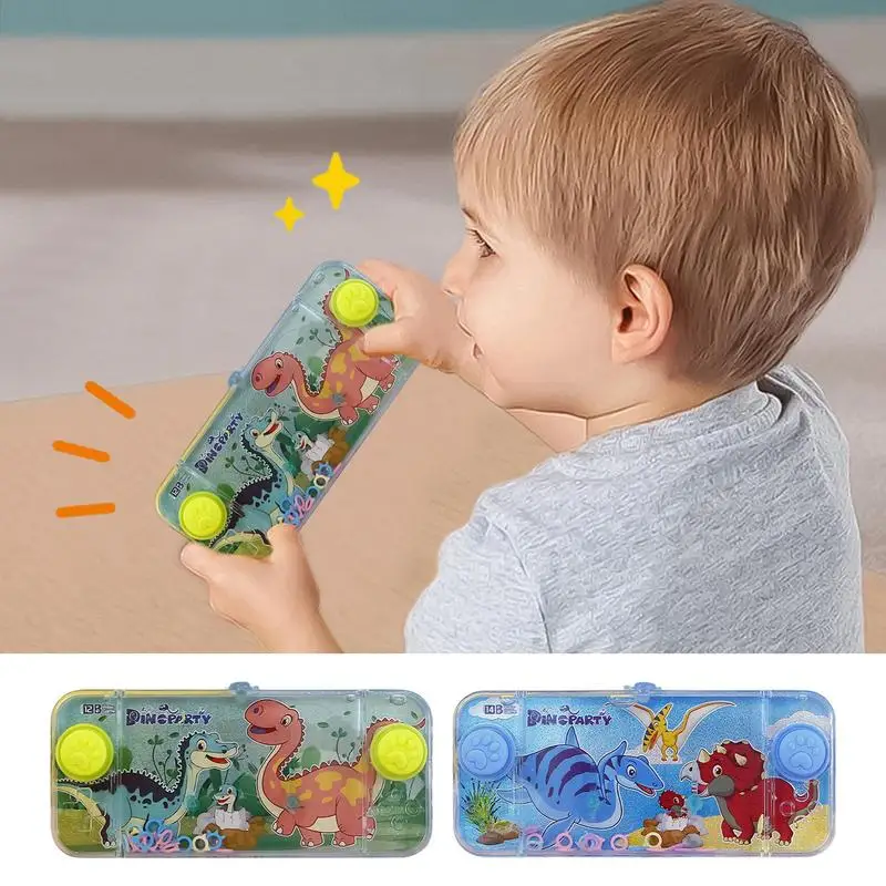 Water Games For Kids Handheld Cartoon Toss Game Toy Colorful Design Relaxing Toy For Car Travel Picnic Home School